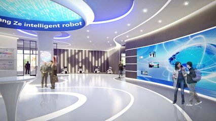 智能機器人研發(fā)辦公室內項目 探索未來協(xié)作新形態(tài)